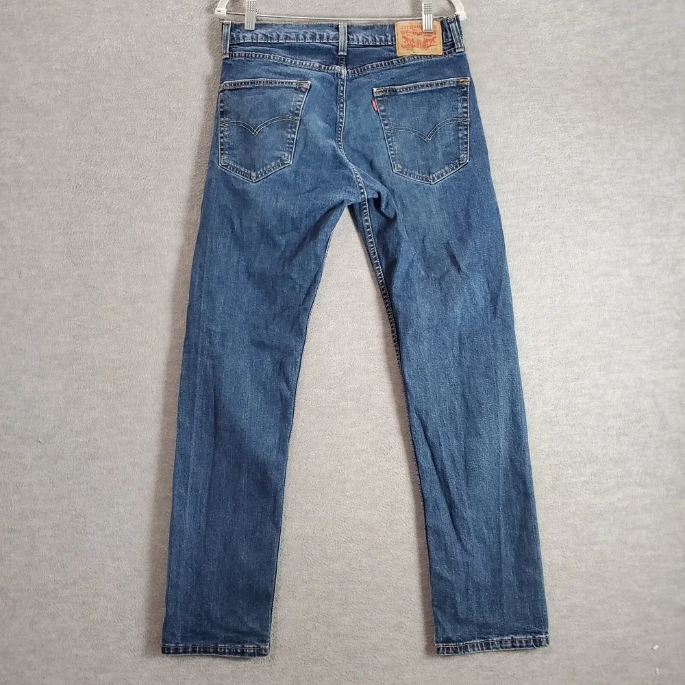 Levi's 505‎ Men Jeans 32x32 Blue Denim Straight Mid Rise Pockets